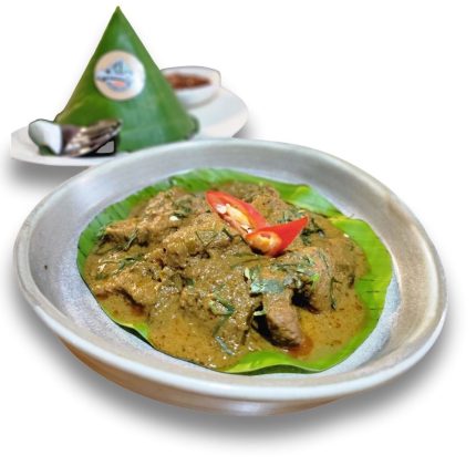 Nasi Lemak Rendang Daging Batang Pinang