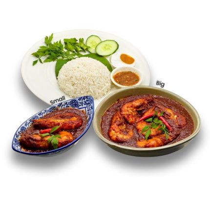 Nasi Putih Sambal Udang