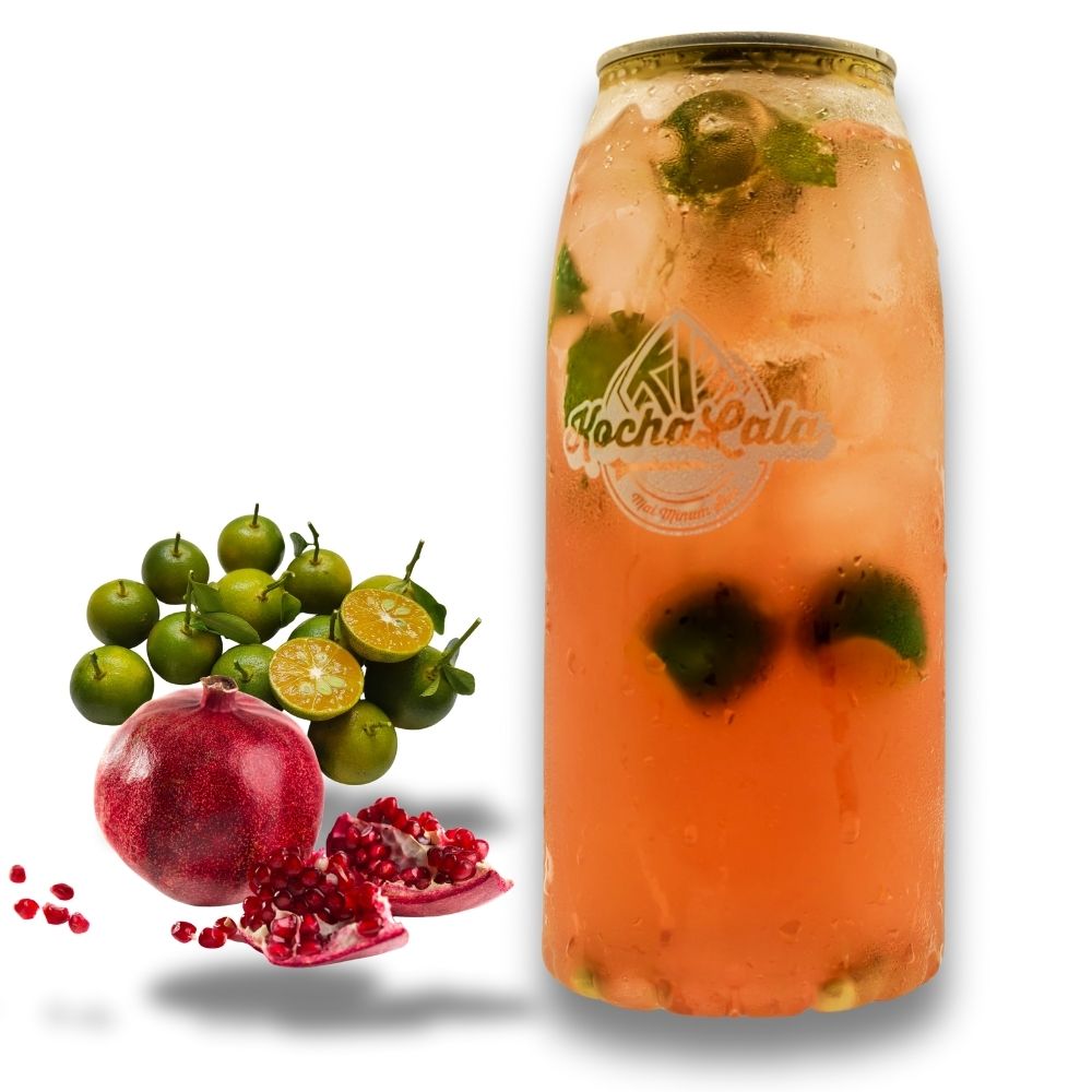 Pomegranate Calamansi Mojito